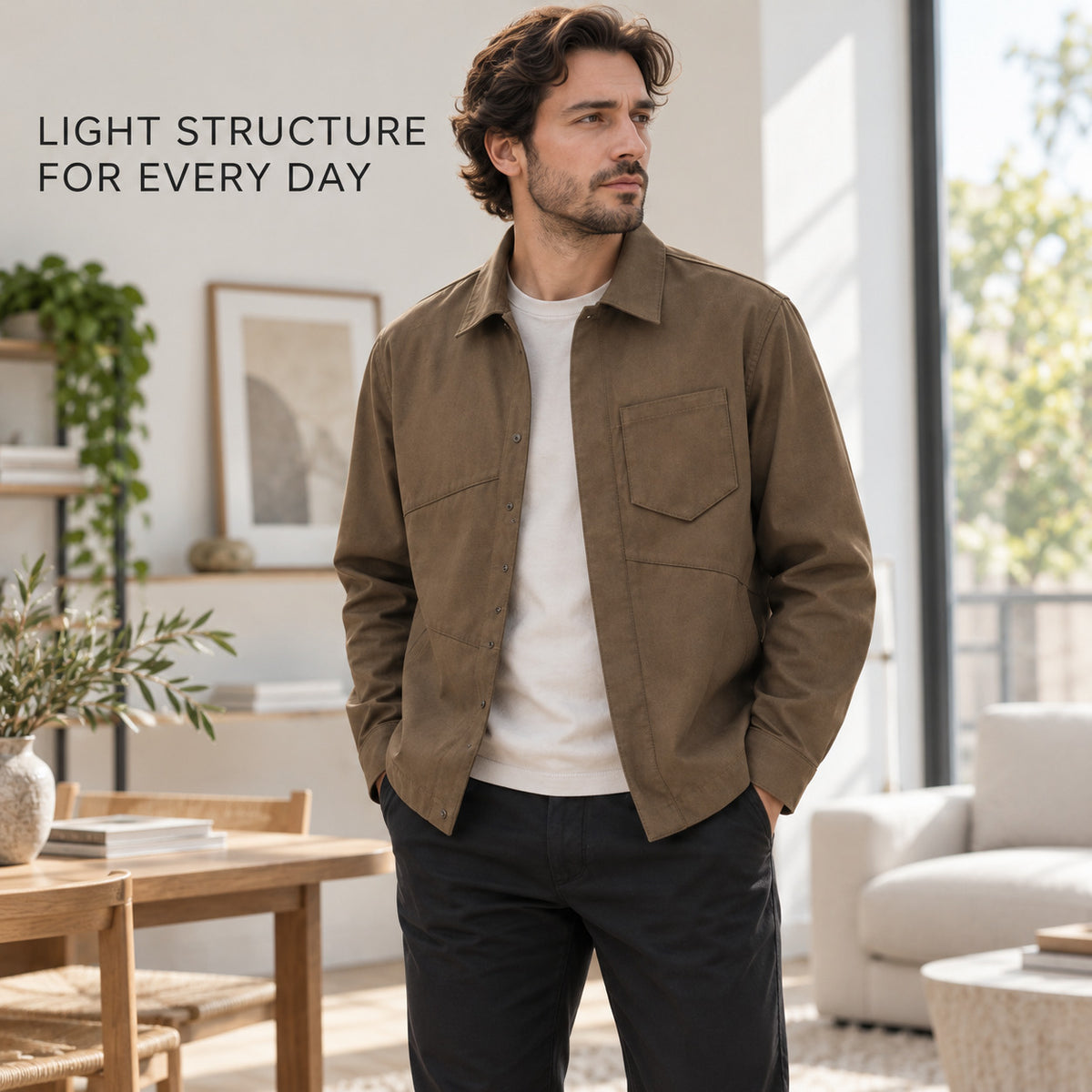 PanelShift Shirt Jacket