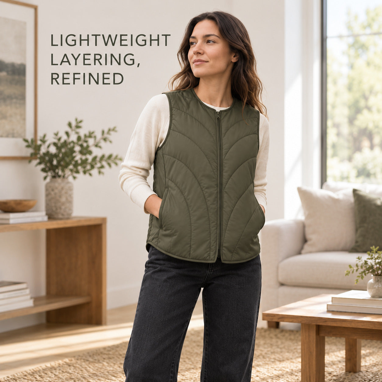 CurveQuilt Lightweight Vest