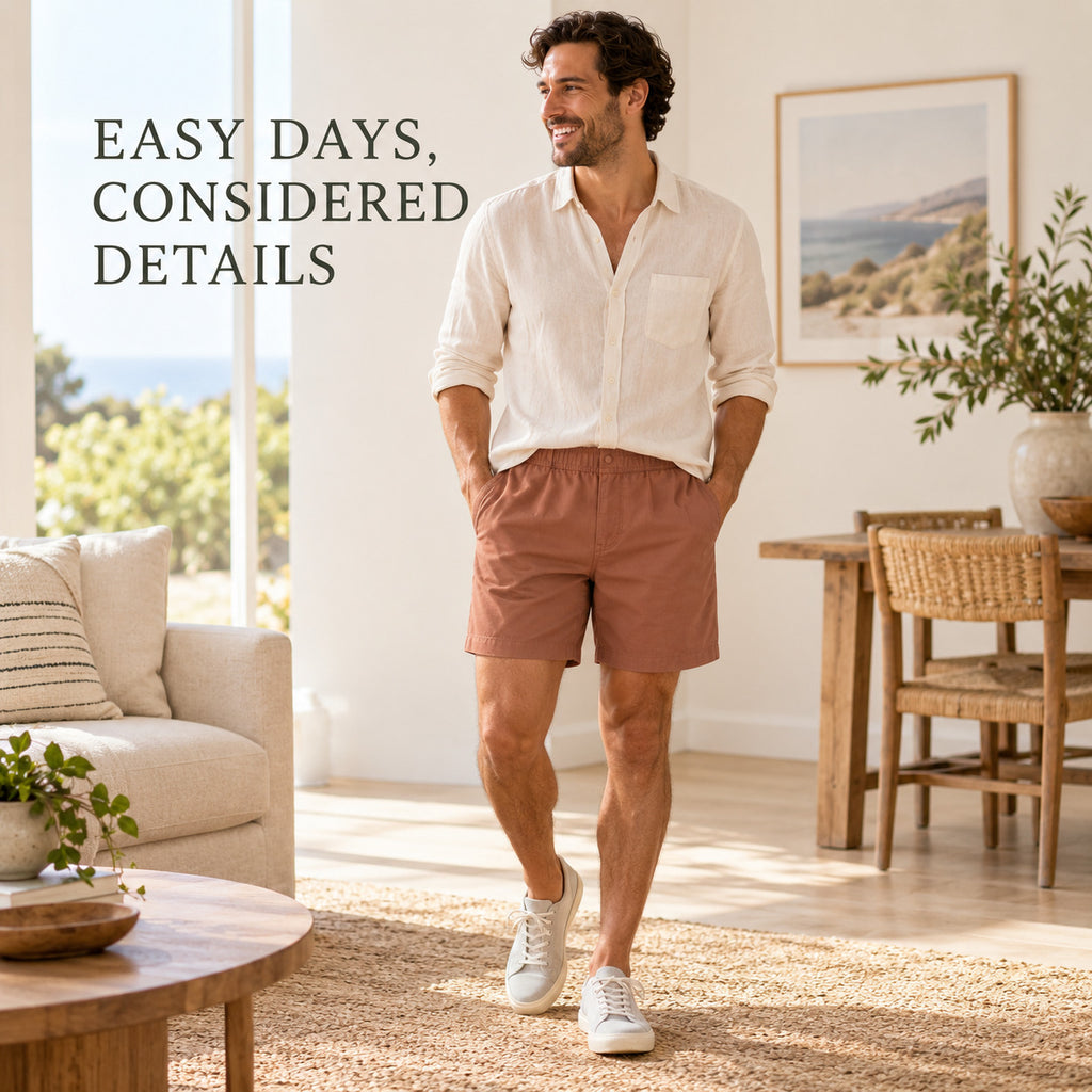 FoldTab Pull-On Shorts