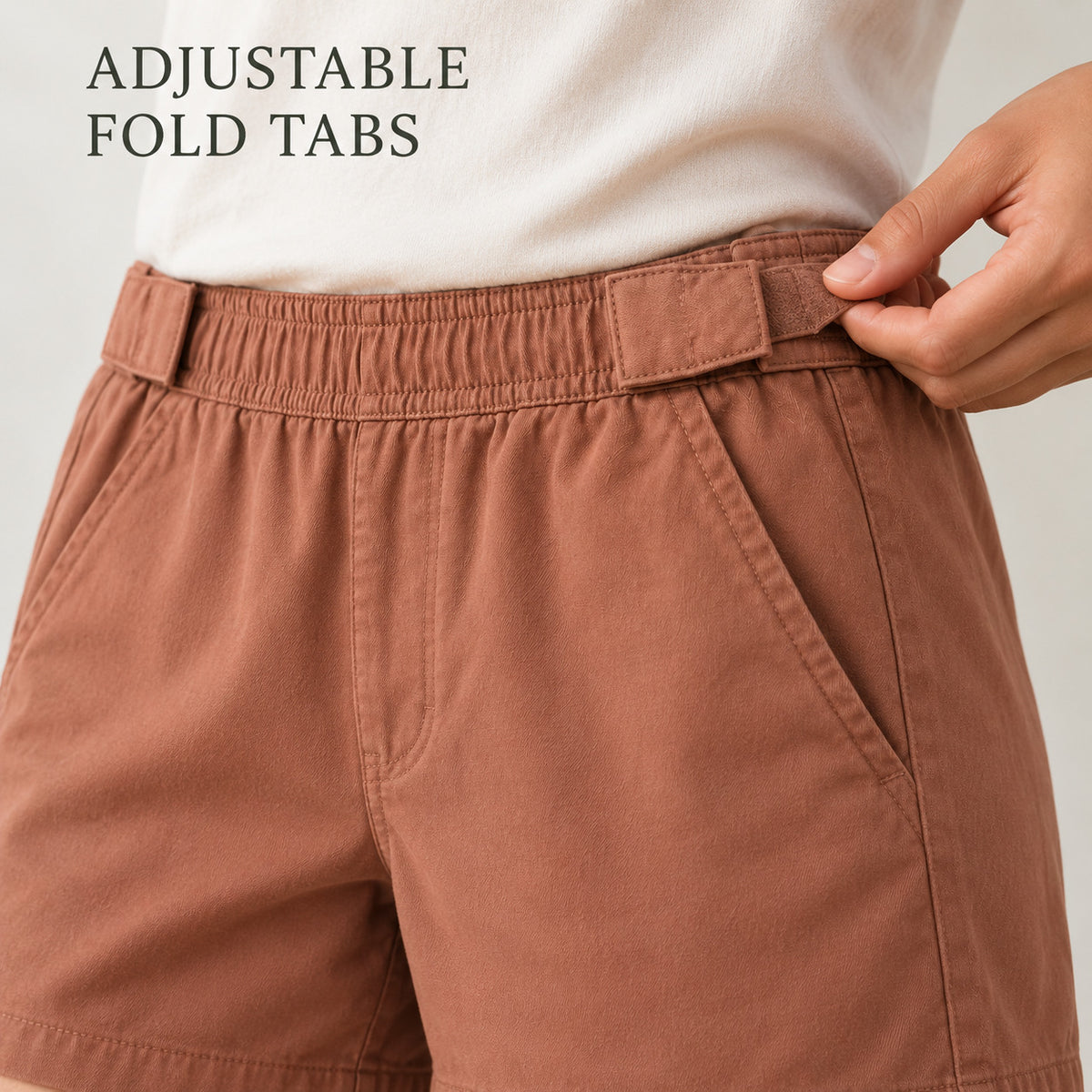 FoldTab Pull-On Shorts
