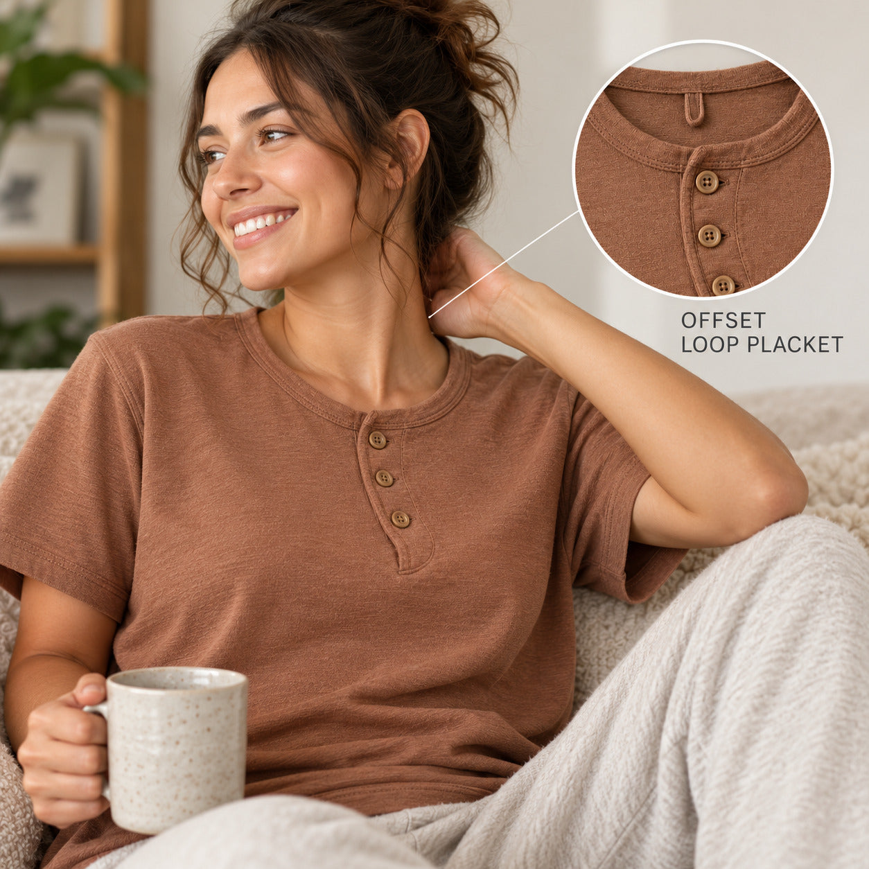 LoopPlacket Everyday Henley