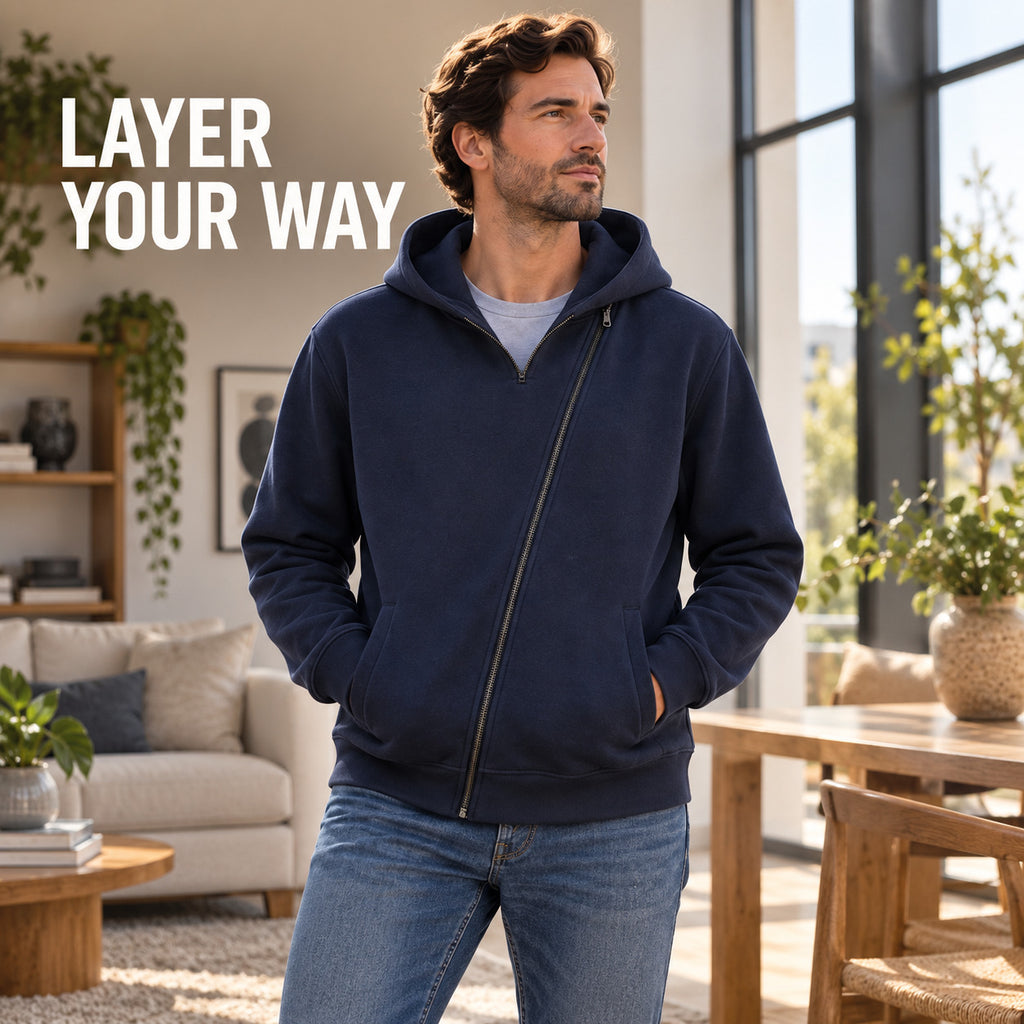 SplitPath Zip Hoodie
