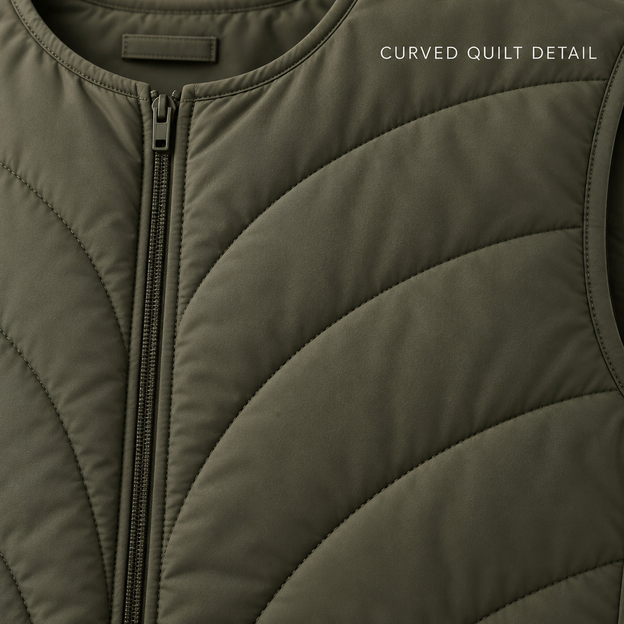 CurveQuilt Lightweight Vest