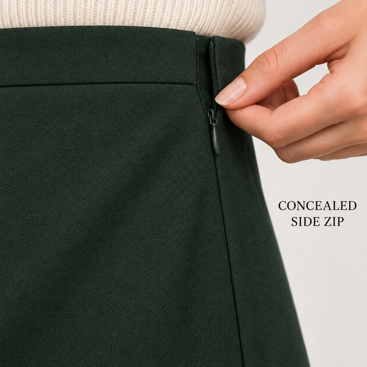 WrapLine Everyday Midi Skirt
